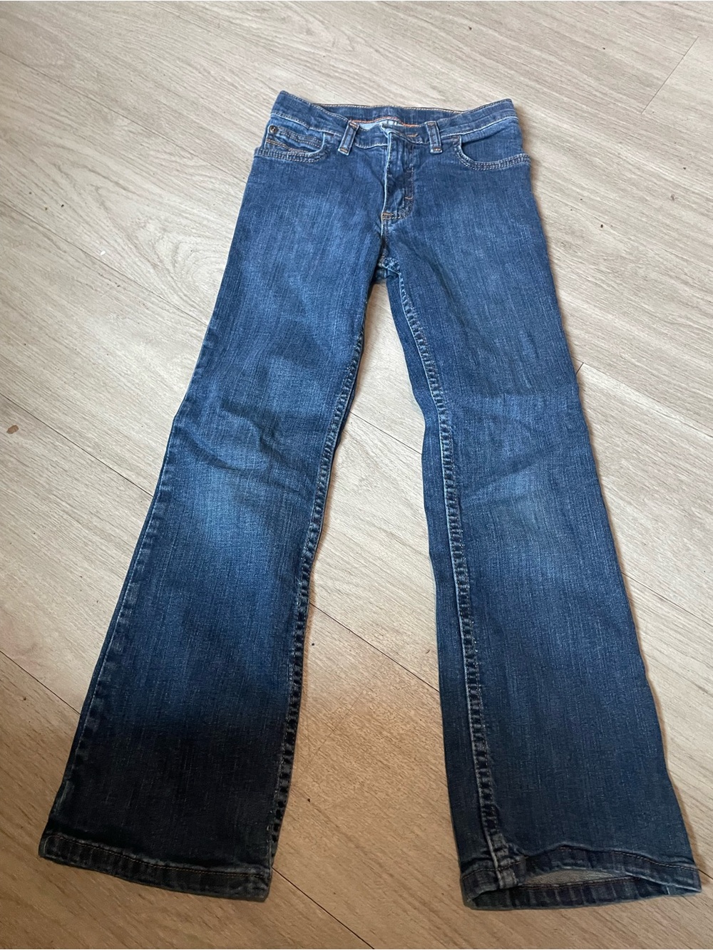 Wrangler Blue Bootcut Jeans